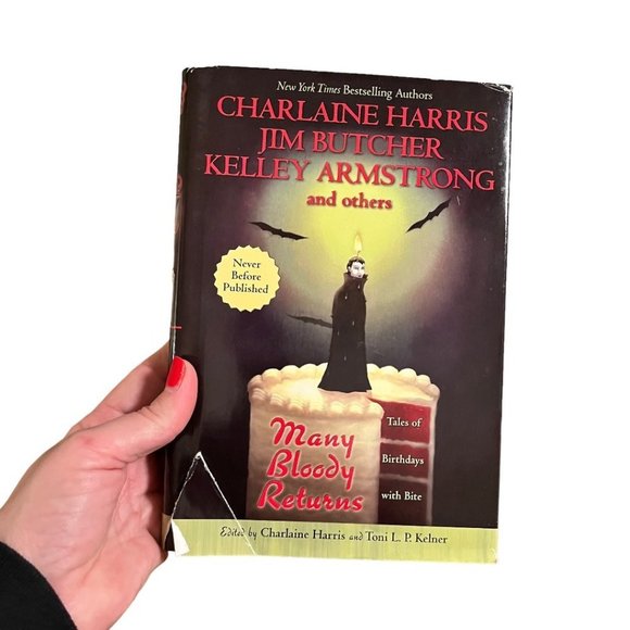 Many Bloody Returns - Tales of Birthdays with Bite Hard Cover Book - Picture 1 of 2